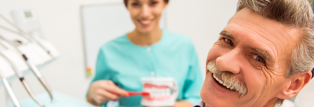 Long Branch Adjusting to New Dentures